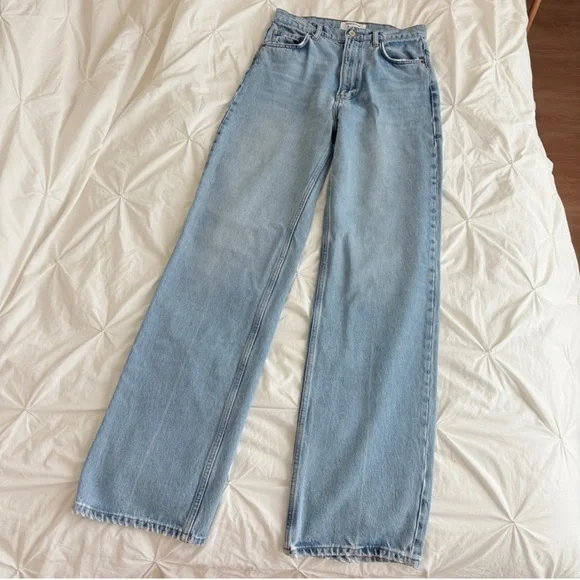 Reformation high rise wide leg wilder jeans - Picture 2 of 6